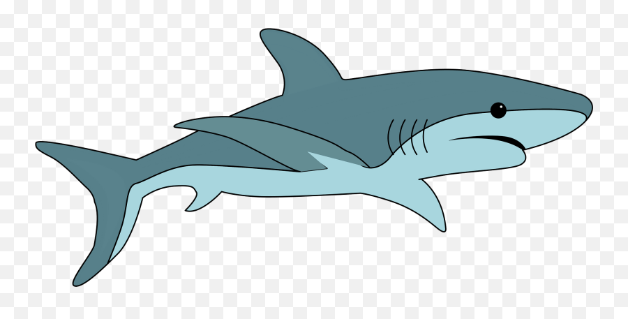 Shark Clipart - Great White Shark Emoji,Typable Shark Emoticon