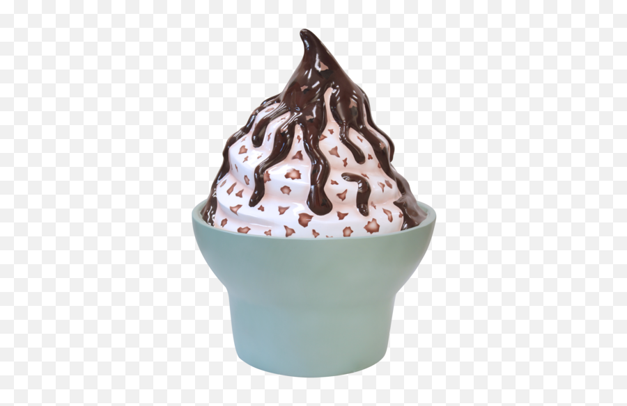 Ice Cream Statues Lm Treasures - Sundae Emoji,Swirl Ice Cream Cone Emoji