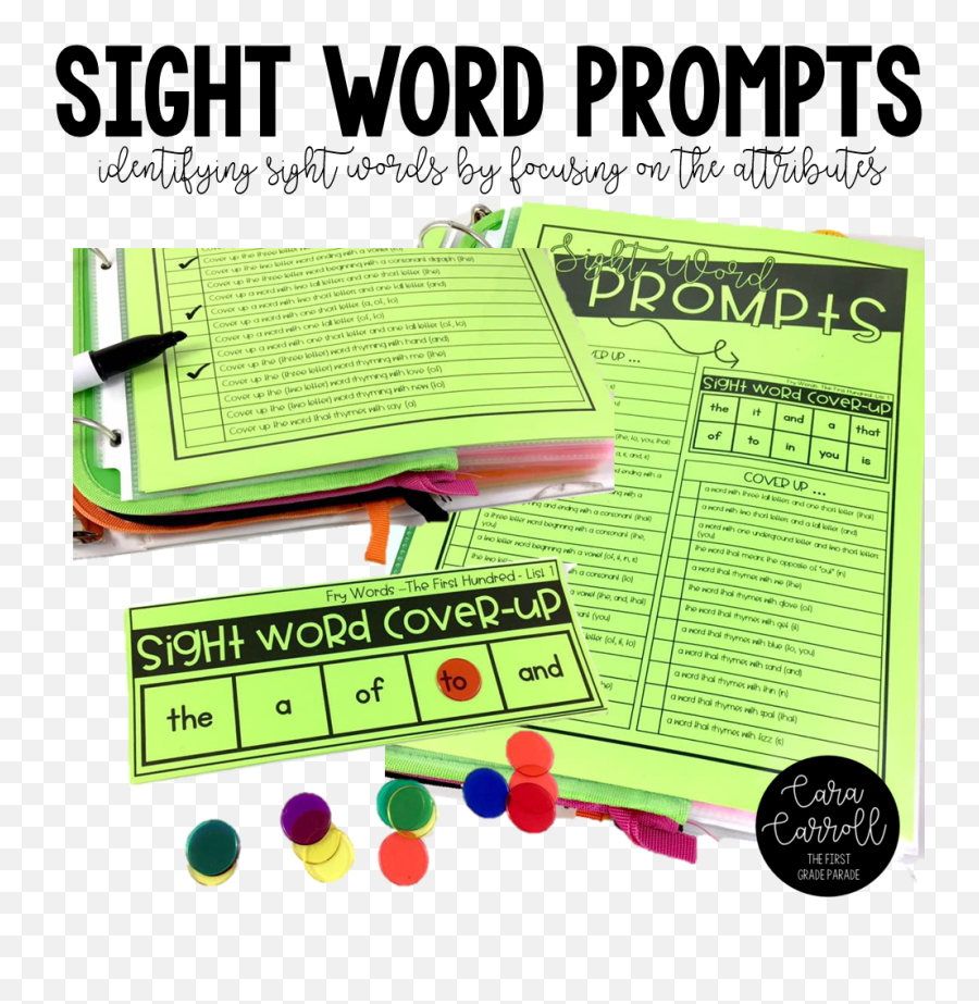 5 Tips For Teaching Sight Words - Dot Emoji,