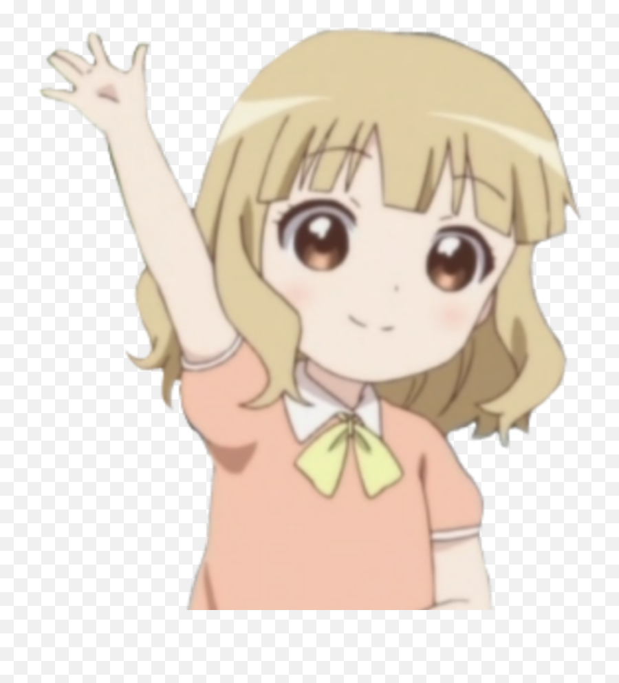 The Most Edited Handup Picsart - Anime Girl Raising Hand Emoji,Girl Raising Hand Emoticon