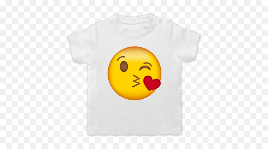 Tshirt Turnbeutel - Happy Emoji,Emoticons Kussmund