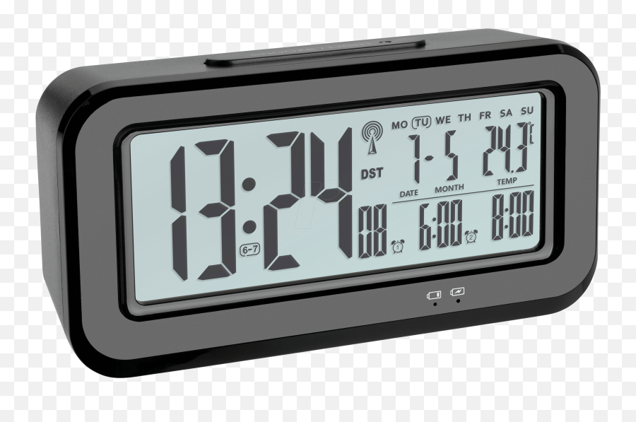 Boxx Radio Alarm Clock - Radiowecker 2 Weckzeiten Funkuhr Emoji,Emoji Digital Alarm Clock Radio