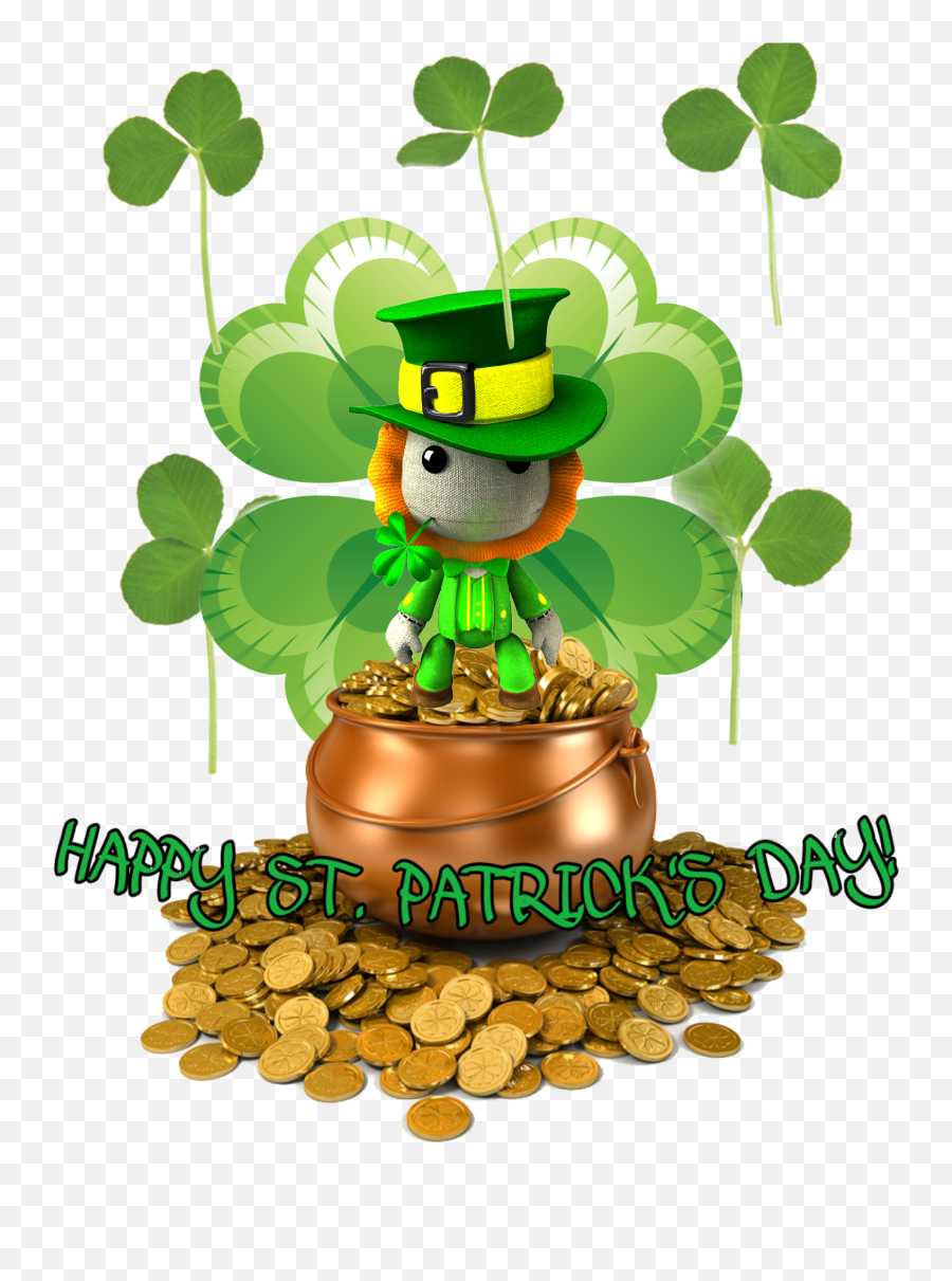 Sticker - Money Emoji,St Patrick's Day Emoji Art