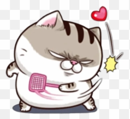 Sticker Maker - Fat Ami Emoji,Fat Cat In Love Emoji