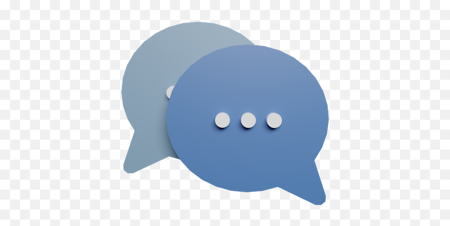 Discussion Chat 3d Illustrations Designs Images Vectors Emoji,Blue Talking Iphone Emoji