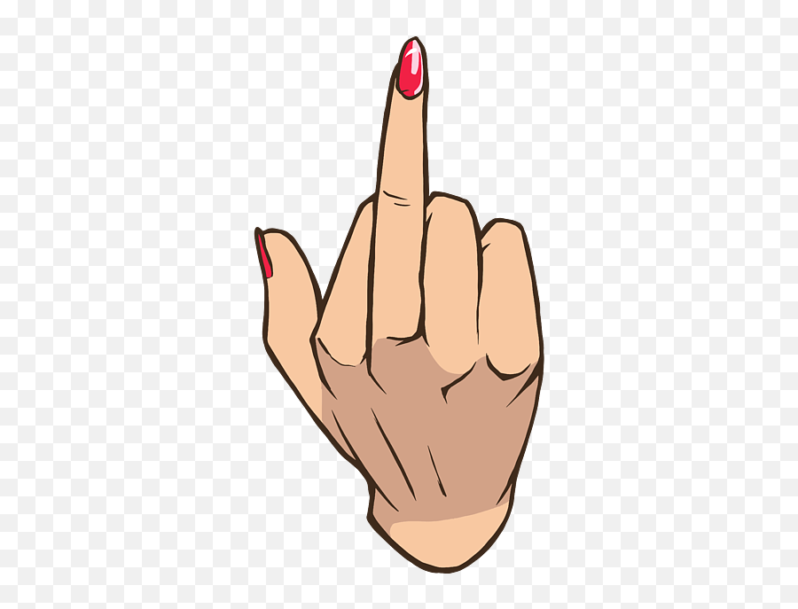 Middle Finger Stink Finger Show Woman Spiral Notebook By Emoji,Female Sign Emoji