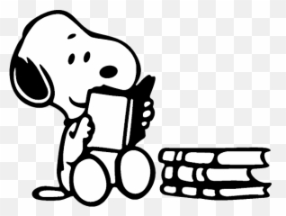 Snoopy Reading Puzzle By Dustin L Carrico Pixels Emoji,Snoopy Emoji Free