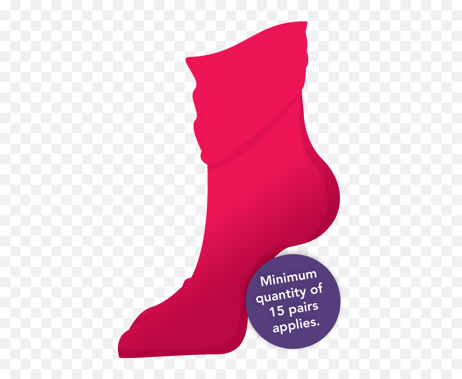Custom Slouch Socks For Your Team At - Sock Clipart Full Girly Emoji,Emoji Socks Target