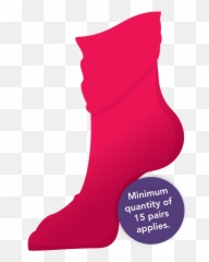 Custom Slouch Socks For Your Team At - Sock Clipart Full Girly Emoji,Emoji Socks Target