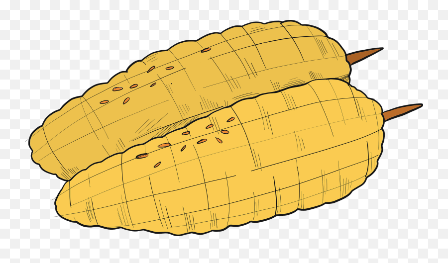 Grilled Corn Clipart - Fresh Emoji,Corn Cob Emoji