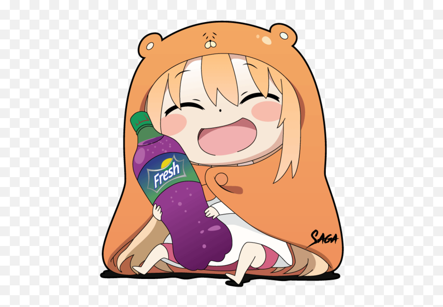 Umaru - Happy Emoji,Umaru Emoji