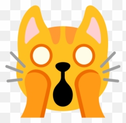 Weary Cat Emoji - Happy,Cat Emoji Png