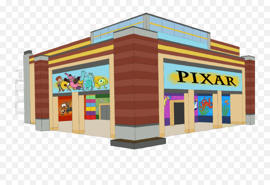 My Pixar Land Concept Wdwmagic - Unofficial Walt Disney City Emoji,Pixar Movies Emotions