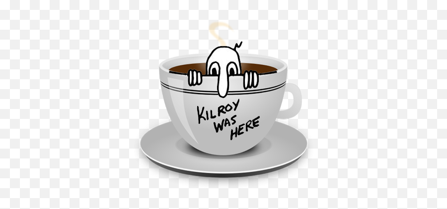 Kilroy Coffee Klatch - Kilroy Was Here Png Emoji,Kilroy Was Here Emoji