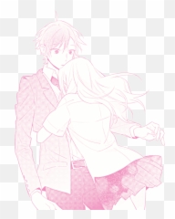 Couple Hug Ulzzang Anime Animegirl - Fiction Emoji,Japanese Hug Emoji