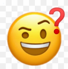 Emoji That Moment When You Dont Sticker - Dont Understand Emoji,Say Something Emoticon