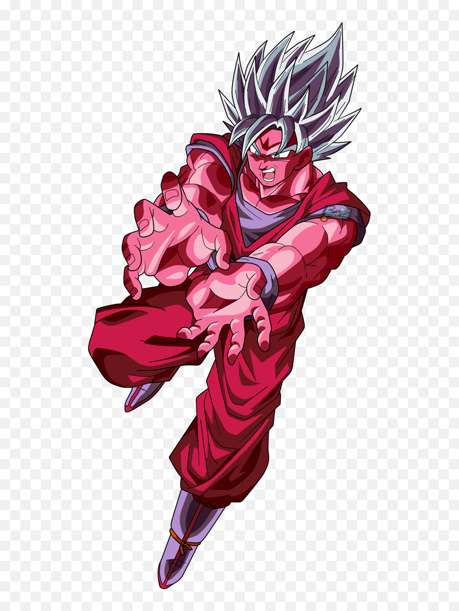 Who Would Win Ssb Goku X20 - Goku Super Saiyan Blue Kaioken X10 Emoji,Kaioken Attack Emoticon