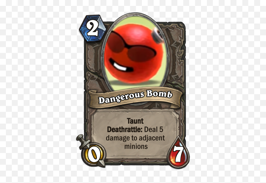 Made Some Hearthstone Cards Based Off - Don T Need Friends I Have Knives Undertale Emoji,Toontown Taunt Emoticon