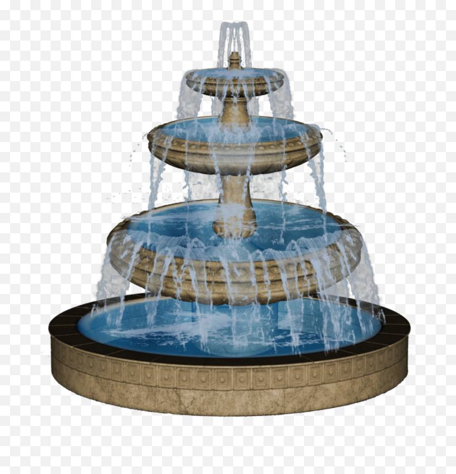 Waterfountain Water Sticker - Fountain Clipart Emoji,Fountain Emoji