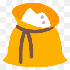 Flour Drawing Vector - Icono De Saco De Harina Clipart Bag Of Flour Drawing Emoji,Emoji De Graduacion