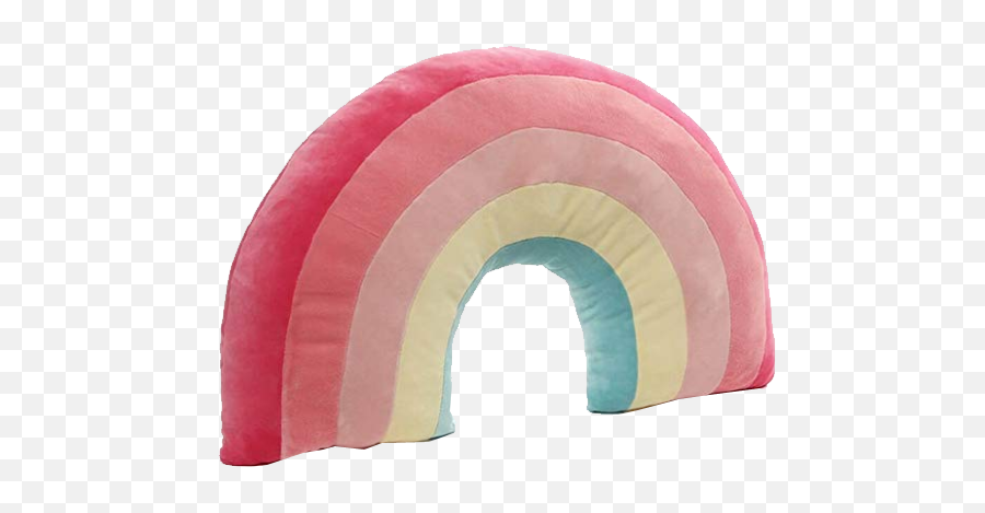 Gund Rainbow Pillow Stuffed Animal - Rainbow Plush Emoji,Emoticon Character Plush Accent Pillow