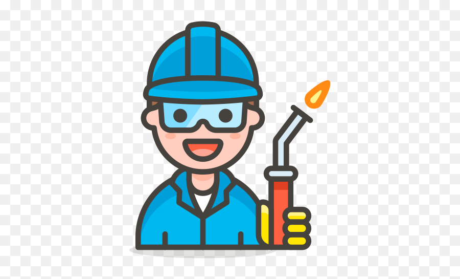 Man Factory Worker Free Icon Of 780 Free Vector Emoji - Cartoon Images Of Factory Workers,Engineer Emoji