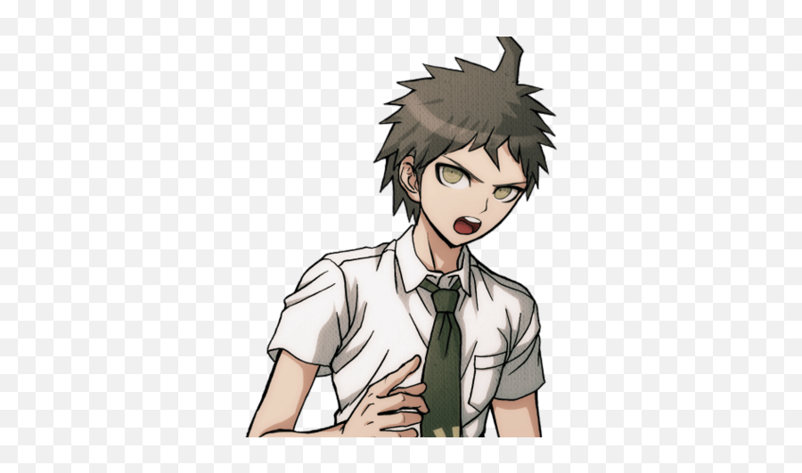 3rd Gig - Hajime Hinata Sprites Emoji,Ahoge Emotions