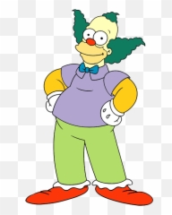 Los Simpsons Krusty Png Transparent Png - Simpsons Characters Clipart Emoji,Dia De Los Muertos Emojis