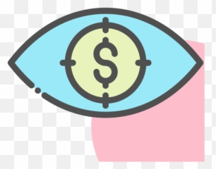 Eye Find Magnifier Search View Vision Free Icon Of - Money Objective Icon Emoji,Facebook Emoticons Side Eye