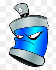 Cartoon Spray Paint Can 2 Buy Clip Art - Graffiti Dose Png Emoji,Emotion Paint Cans Art