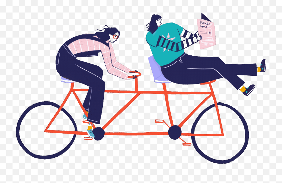 Benefits Bespoke Illustration Brings - Tandem Bicycle Emoji,Emotion Tandem 13.4