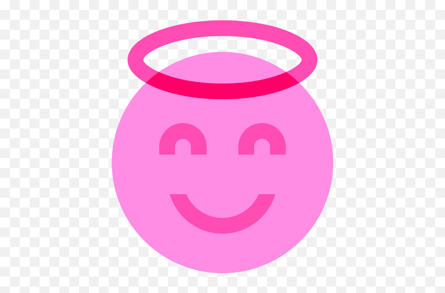 Angel - Free Smileys Icons Happy Emoji,Knee Pad Emoji