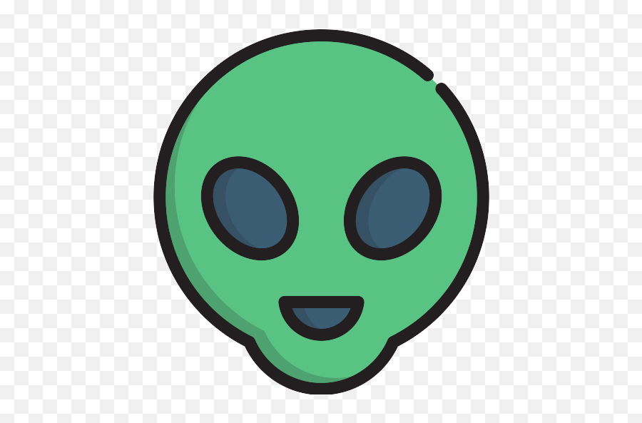 Alien Space Vector Svg Icon 11 - Png Repo Free Png Icons Dot Emoji,Alien Emoticons