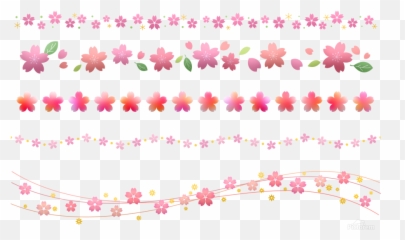 Sakura Border Cherry Blossom - Sakura Border Emoji,Sakura Sakura Sweet Emotion
