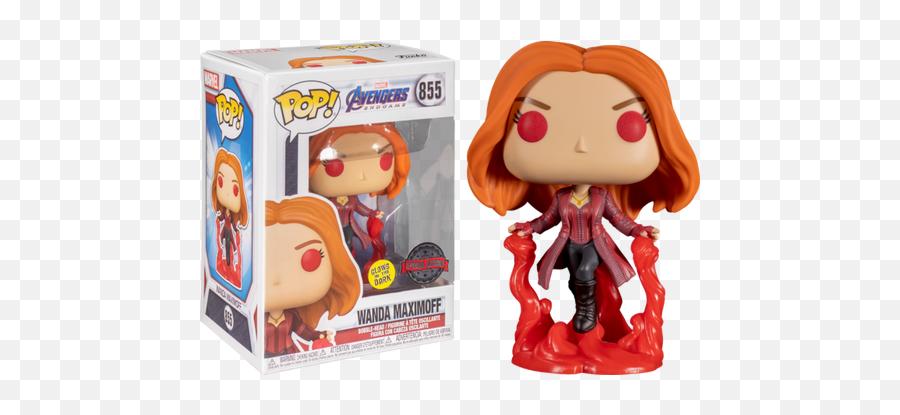 Funko Vinyl Collectable Figures - Funko Pop Wanda Maximoff Avengers Endgame Emoji,Biff Tannen Emoticon