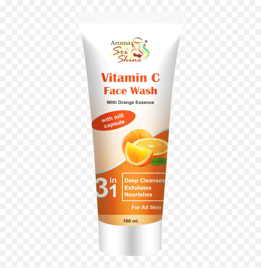 Vitamin C Face Wash - Desi Upchar Emoji,(; -_-)??????c<?_-) Emoticon