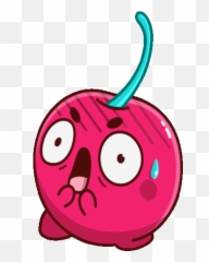 Hot Cherry Fear Sticker - Hot Cherry Fear Surprise Emoji,Sad Sun Emoji Animated Gifs