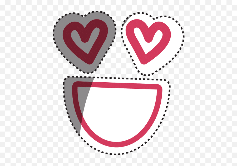 Heart Eyes Emoticon - Canva Emoji,Emoticons Whacky Eyes