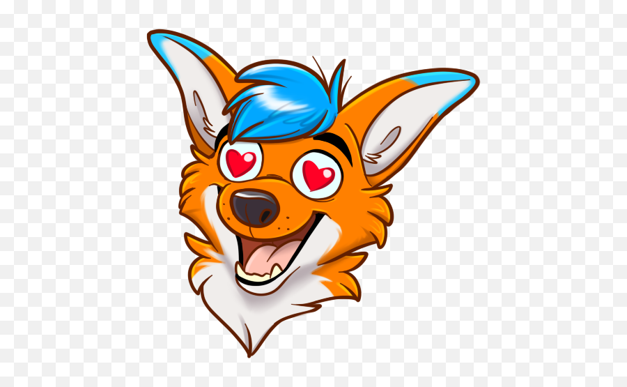 Avi Fox Sticker Pack By Avi Ginsberg - Telegram Avi Fox Stickers Twitter Emoji,Fox Emoji Android