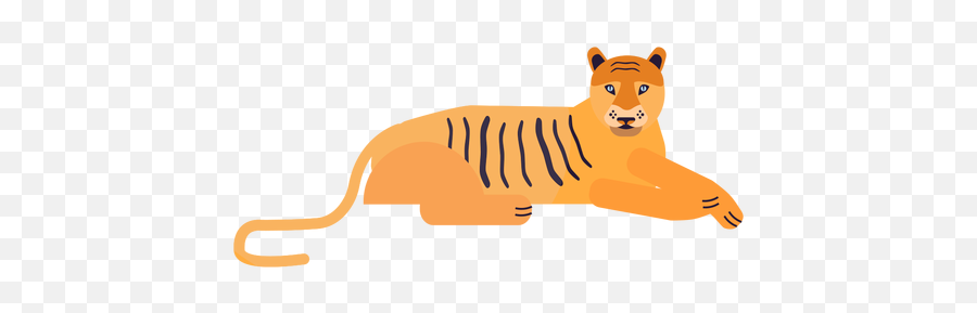Tiger Stripe Flat Transparent Png U0026 Svg Vector Emoji,Toger Emoji