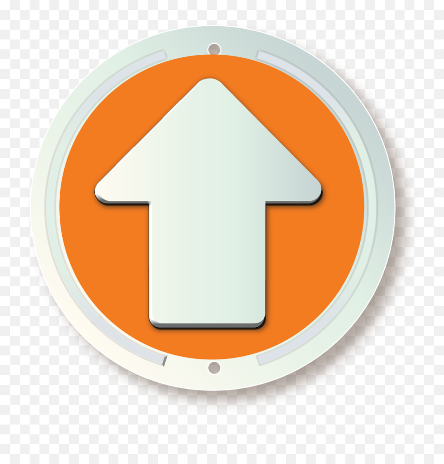 Reflective Trailite Markers Emoji,Orange Arrow Emoji