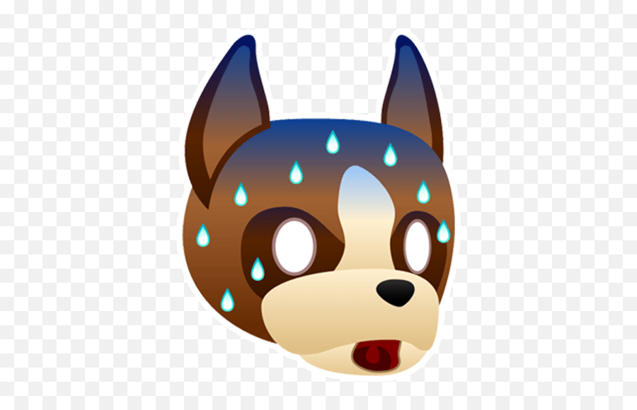 Dog Pack 1 By Marcossoft - Sticker Maker For Whatsapp Emoji,Snowball Emoji