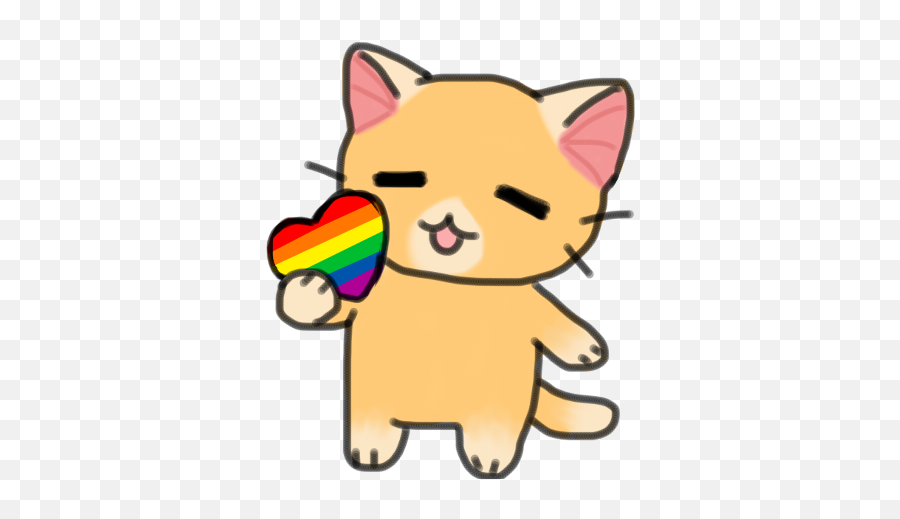 Happy Pride Month U200d I Love You Guys So Much My Lgbt K Emoji,Kitty Love Emoji