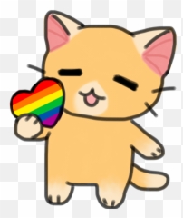 Happy Pride Month U200d I Love You Guys So Much My Lgbt K Emoji,Kitty Love Emoji