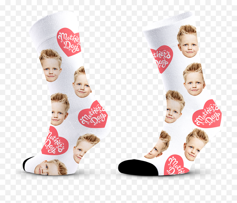 Australian Made - Happy Emoji,Peach Emoji Socks