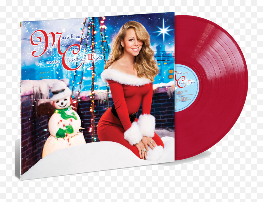 Merry Christmas Ii You Limited Edition Red Vinyl - Mariah Carey Merry Christmas Ii You Vinyl Emoji,Emotions Carey