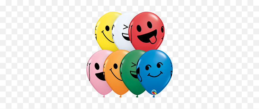 Qualatex Latex Balloons - Happy New Year Latex Balloon Emoji,Emoji Twinkle Toes