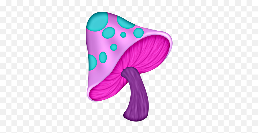 Psychedelic Mushroom Clipart Emoji,Mushrooms Emoji