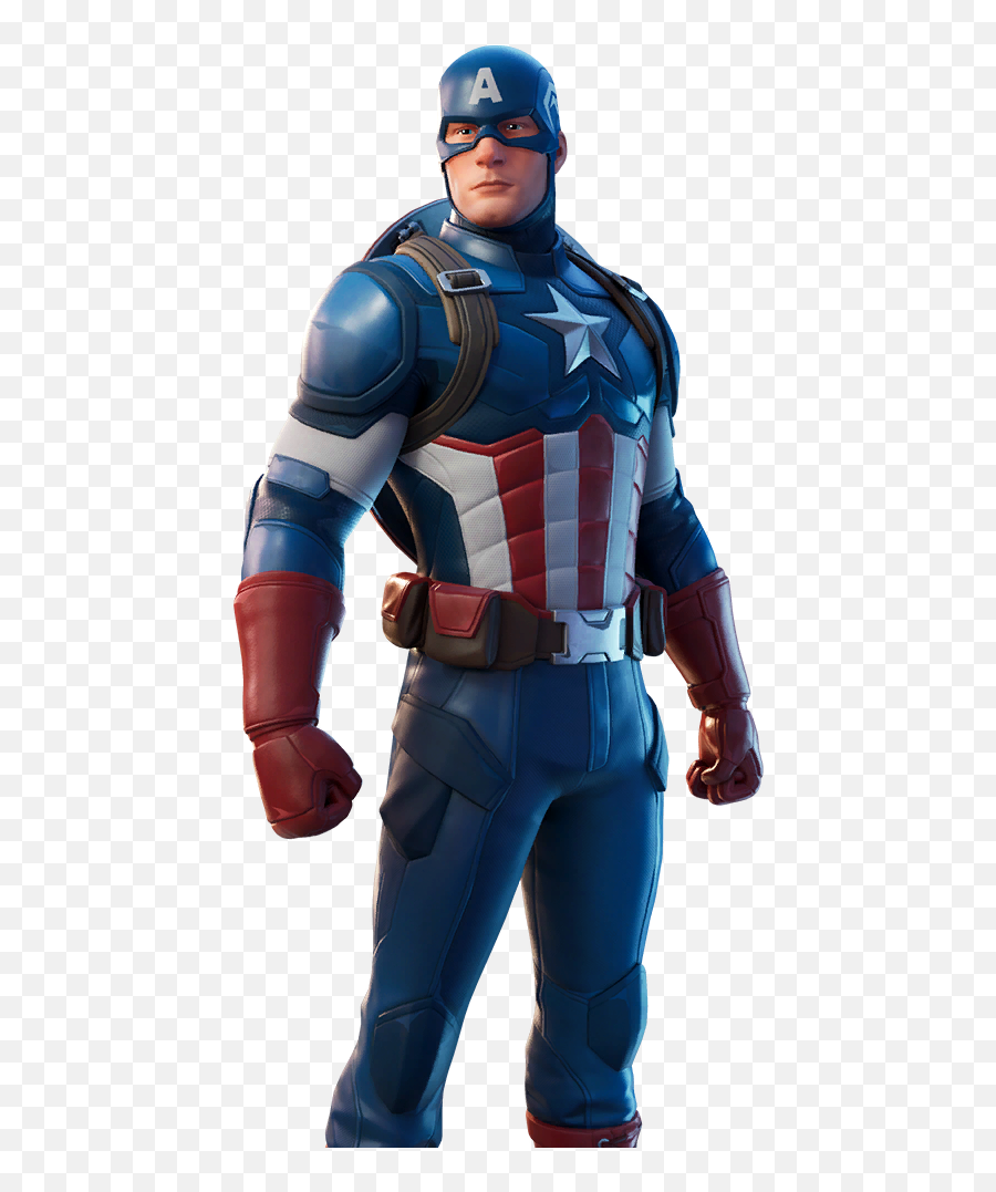 Captain America - Skin Capitan America Fortnite Emoji,Captain America Emoji