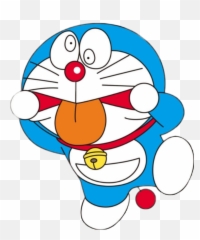 Doraemon Boing Animated Happy Sticker - Meme Doraemon Funny Face Emoji,Boing Emoji